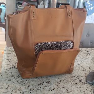 Solo executive Laptop Tote Bag Tan